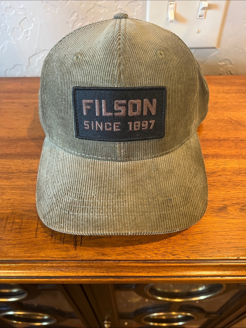 Filson corduroy hat